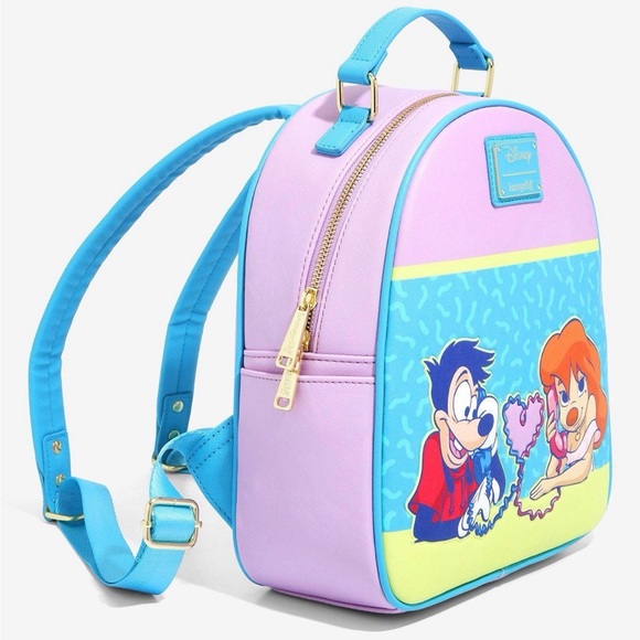 Loungefly Disney A Goofy Movie Max & Roxanne Mini Backpack - BoxLunch Exclusive - Picture 2 of 12